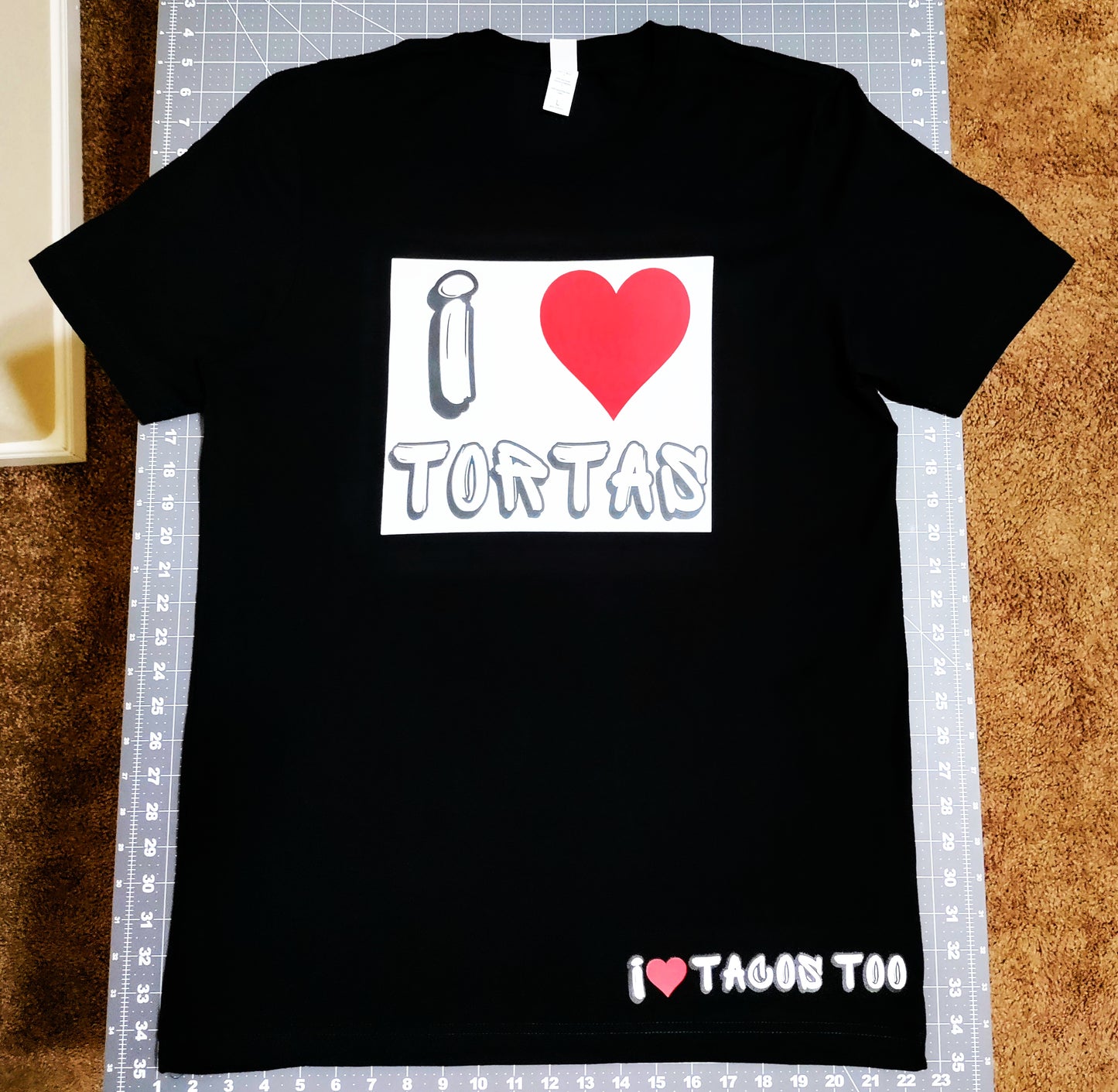 I Love Tortas t shirt