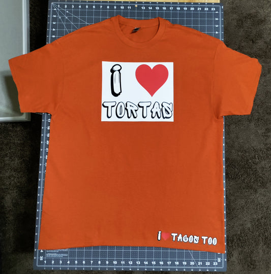 I Love Tortas t shirt